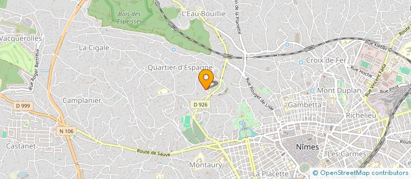 localisation de l'entreprise MONSIEUR JEAN PALOMO  NIMES