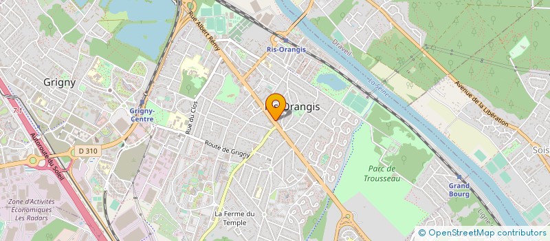 localisation de l'entreprise MONSIEUR JEAN PAMPHILE à RIS-ORANGIS