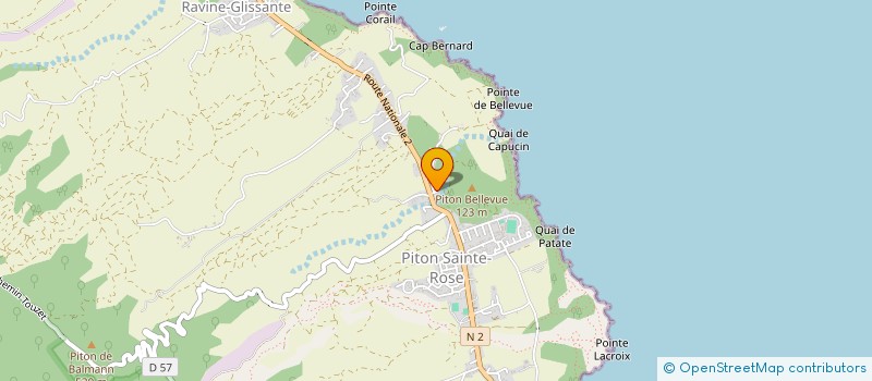 localisation de l'entreprise MONSIEUR JEAN PANAMBALOM  SAINTE-ROSE