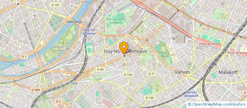 localisation de l'entreprise MONSIEUR JEAN PANAYOTOPOULOS à ISSY-LES-MOULINEAUX