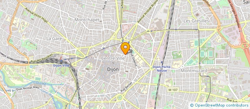 localisation de l'entreprise MONSIEUR JEAN PANIER à DIJON