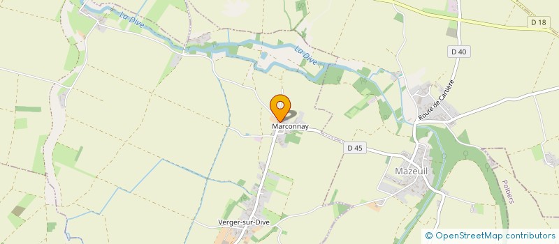 localisation de l'entreprise MONSIEUR JEAN PANIER  LA GRIMAUDIERE