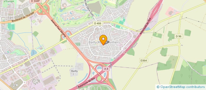 localisation de l'entreprise MONSIEUR JEAN PANIS  BAILLY-ROMAINVILLIERS