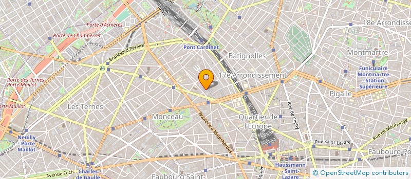 localisation de l'entreprise MONSIEUR JEAN PANISSIE  PARIS