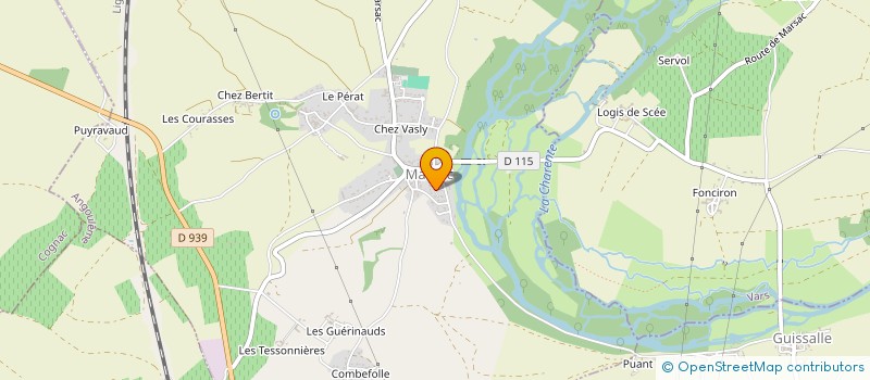 localisation de l'entreprise MONSIEUR JEAN PANNETIER à SAINT-GENIS-D'HIERSAC