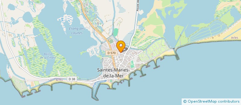 localisation de l'entreprise MONSIEUR JEAN PANTOUSTIER à SAINTES-MARIES-DE-LA-MER