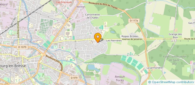 localisation de l'entreprise MONSIEUR JEAN PAOLI à BOURG-EN-BRESSE