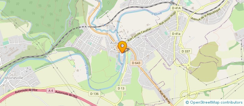 localisation de l'entreprise MONSIEUR JEAN PAPA  AUBOUE