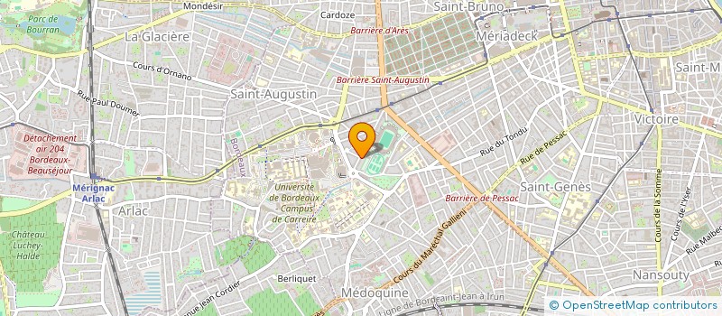 localisation de l'entreprise MONSIEUR JEAN PAPXANTHOS  BORDEAUX