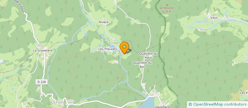 localisation de l'entreprise MONSIEUR JEAN PAQUAUX  THIL-SUR-ARROUX