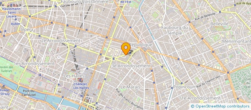 localisation de l'entreprise MONSIEUR JEAN PAQUET  PARIS