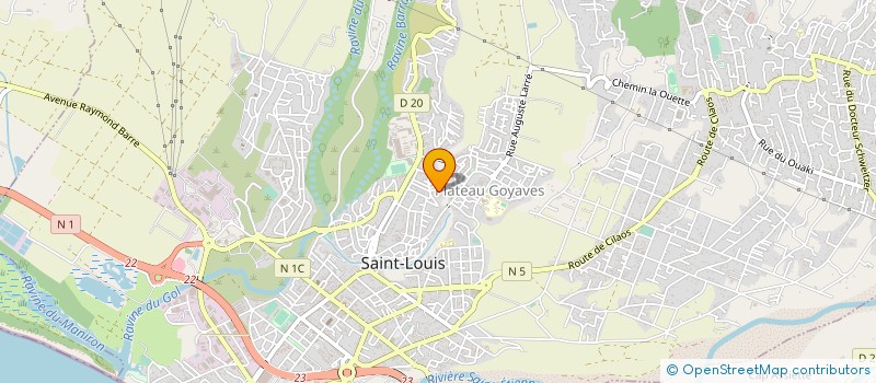 localisation de l'entreprise MONSIEUR JEAN PARATA à SAINT-LOUIS