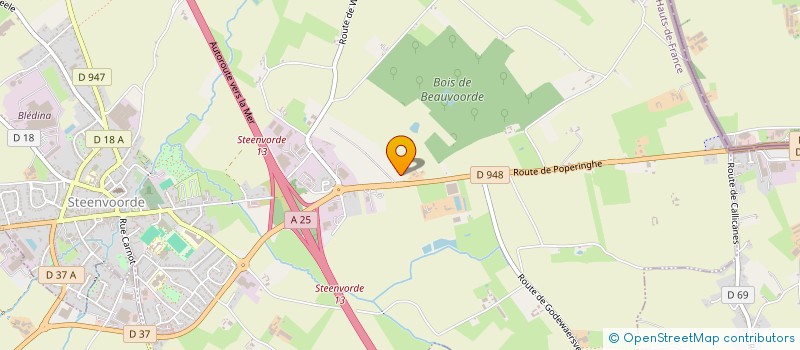 localisation de l'entreprise MONSIEUR JEAN PARENT  STEENVOORDE