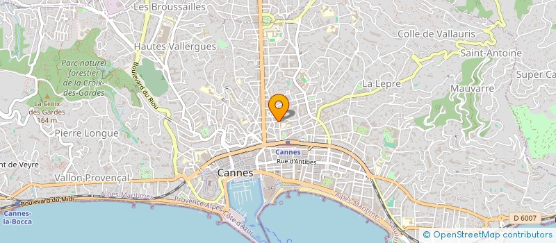 localisation de l'entreprise MONSIEUR JEAN PARENT à CANNES