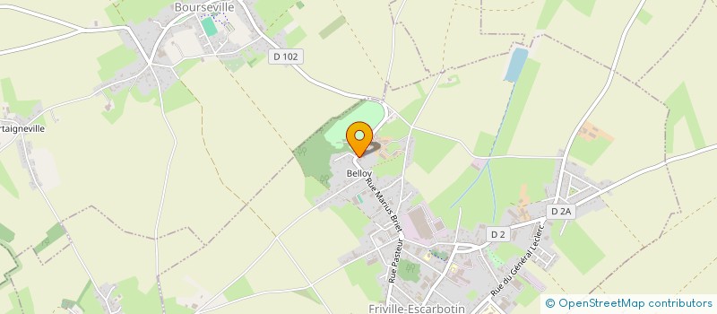 localisation de l'entreprise MONSIEUR JEAN PAROIELLE  FRIVILLE-ESCARBOTIN