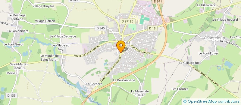 localisation de l'entreprise MONSIEUR JEAN PAROUTY  BREHAL