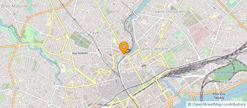 localisation de l'entreprise MONSIEUR JEAN PARSON  NANTES