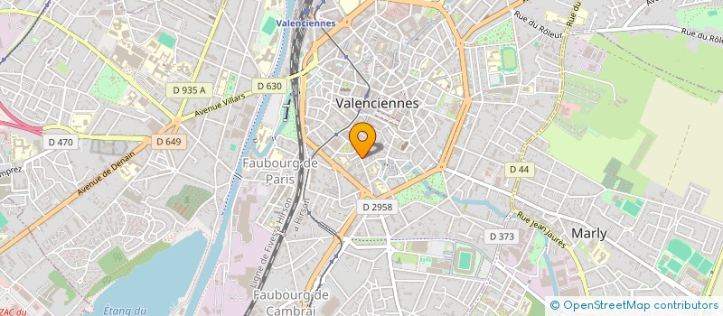 localisation de l'entreprise MONSIEUR JEAN PASBECQ à VALENCIENNES