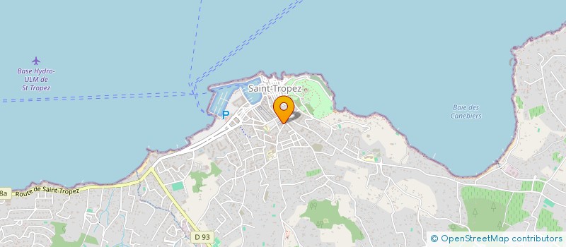 localisation de l'entreprise MONSIEUR JEAN PASCAL  SAINT TROPEZ