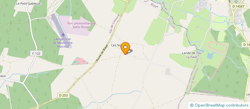 localisation de l'entreprise MONSIEUR JEAN-PASCAL ANGOT  REIGNAC