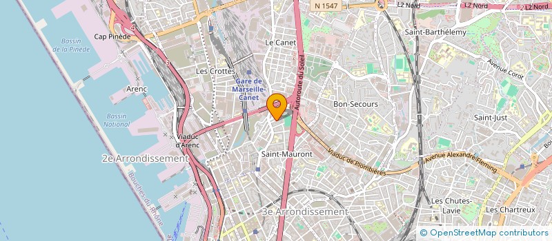 localisation de l'entreprise MONSIEUR JEAN-PASCAL BLANC à MARSEILLE