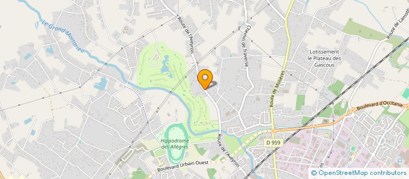 localisation de l'entreprise MONSIEUR JEAN PASCAL BRUNIE  MONTAUBAN