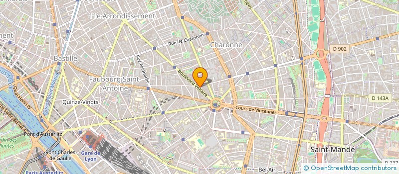 localisation de l'entreprise MONSIEUR JEAN-PASCAL CASTOLA  PARIS