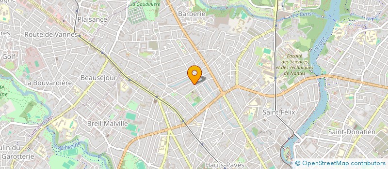 localisation de l'entreprise MONSIEUR JEAN PASCAL CHARTON à NANTES