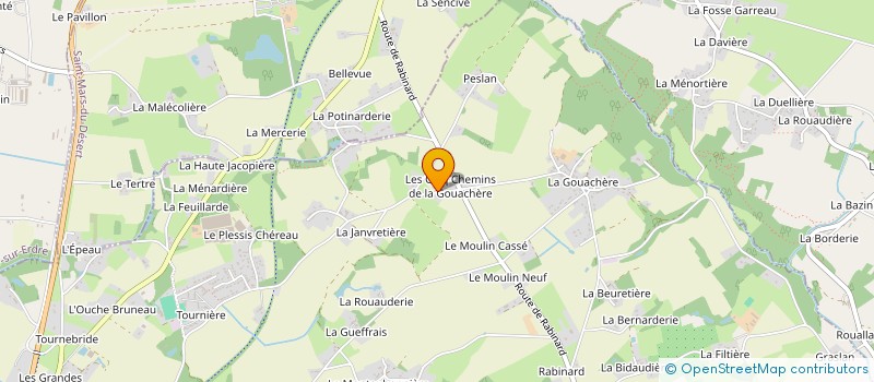 localisation de l'entreprise MONSIEUR JEAN-PASCAL CHUPIN  CARQUEFOU