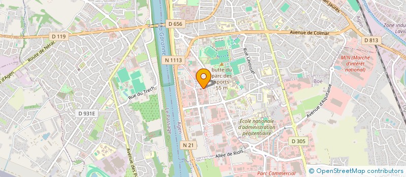 localisation de l'entreprise MONSIEUR JEAN-PASCAL DOMMERC  AGEN