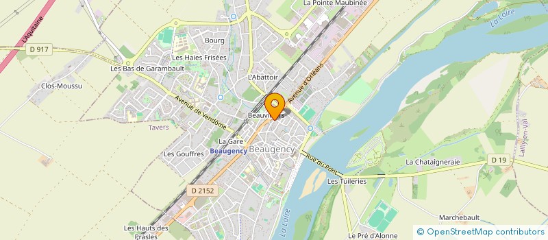 localisation de l'entreprise MONSIEUR JEAN-PASCAL GRENET à BEAUGENCY