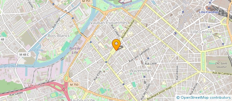 localisation de l'entreprise MONSIEUR JEAN PASCAL GROSSO  LILLE