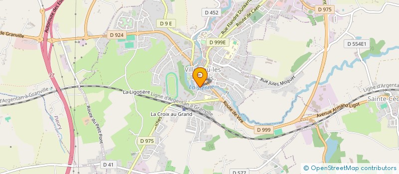 localisation de l'entreprise MONSIEUR JEAN-PASCAL JOSSEAUME  VILLEDIEU-LES-POELES-ROUFFIGNY