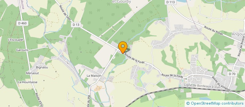 localisation de l'entreprise MONSIEUR JEAN PASCAL LABBE  RIVIERE-SAAS-ET-GOURBY