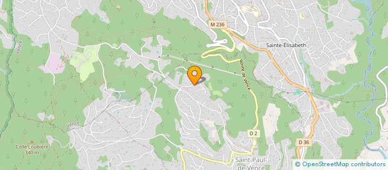 localisation de l'entreprise MONSIEUR JEAN-PASCAL MARC  SAINT-PAUL-DE-VENCE