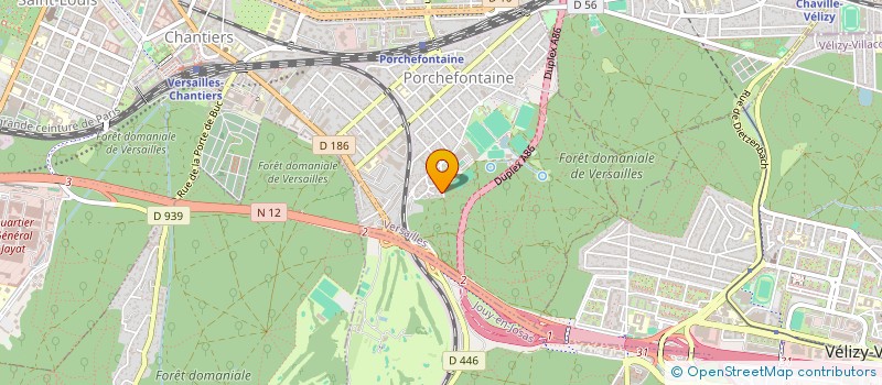 localisation de l'entreprise MONSIEUR JEAN-PASCAL ROUX à VERSAILLES