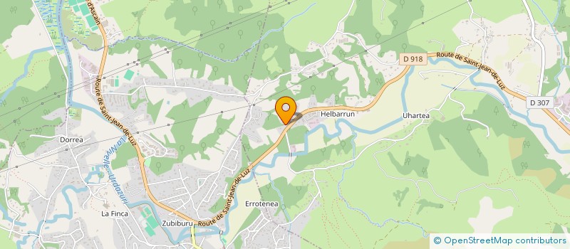 localisation de l'entreprise MONSIEUR JEAN-PASCAL VALENCIA  SAINT-PEE-SUR-NIVELLE