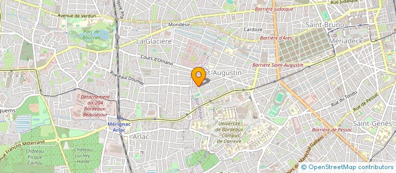 localisation de l'entreprise MONSIEUR JEAN PASCAL VERDIER à BORDEAUX