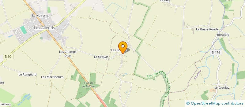 localisation de l'entreprise MONSIEUR JEAN-PASCAL VITRE à BRISSAC LOIRE AUBANCE