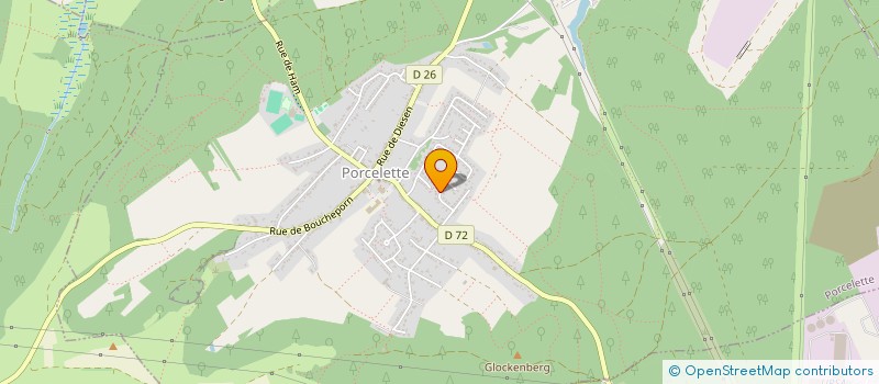 localisation de l'entreprise MONSIEUR JEAN-PASCAL WILHELM  PORCELETTE