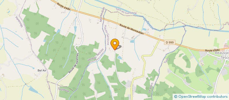 localisation de l'entreprise MONSIEUR JEAN PASCHETTA  LE BORN