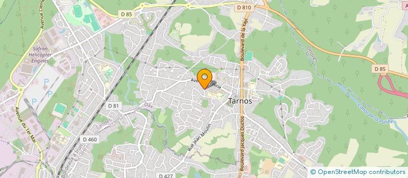 localisation de l'entreprise MONSIEUR JEAN PASCUAL  TARNOS