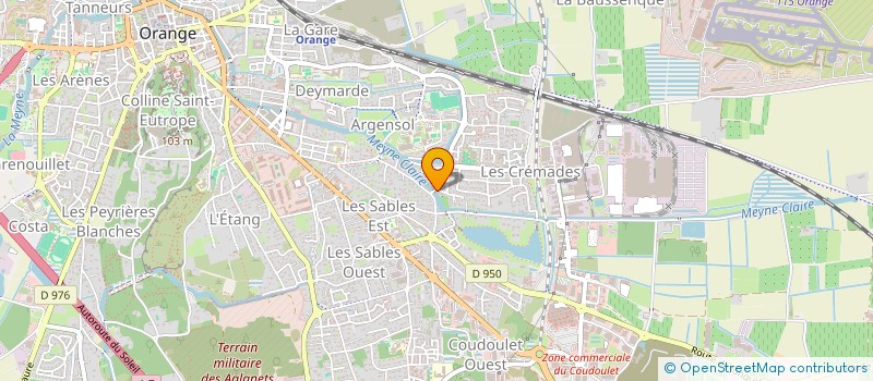 localisation de l'entreprise MONSIEUR JEAN PASERO  ORANGE