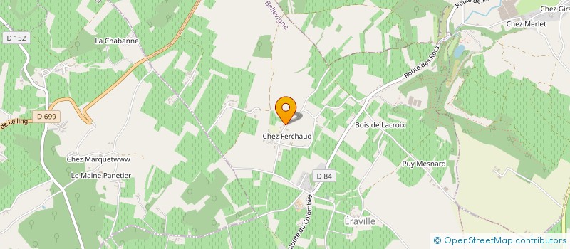 localisation de l'entreprise MONSIEUR JEAN PASQUET à BELLEVIGNE