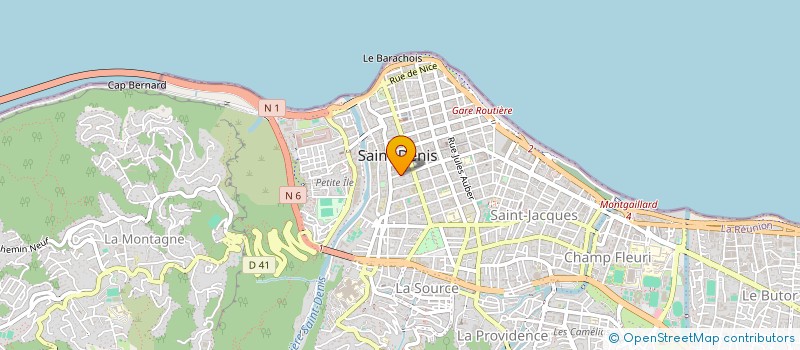 localisation de l'entreprise MONSIEUR JEAN PASQUET à SAINT-DENIS