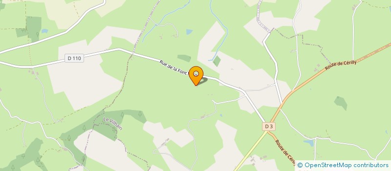 localisation de l'entreprise MONSIEUR JEAN PASQUIER  LE BRETHON