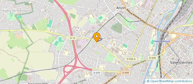 localisation de l'entreprise MONSIEUR JEAN PASQUIER à VALENCIENNES