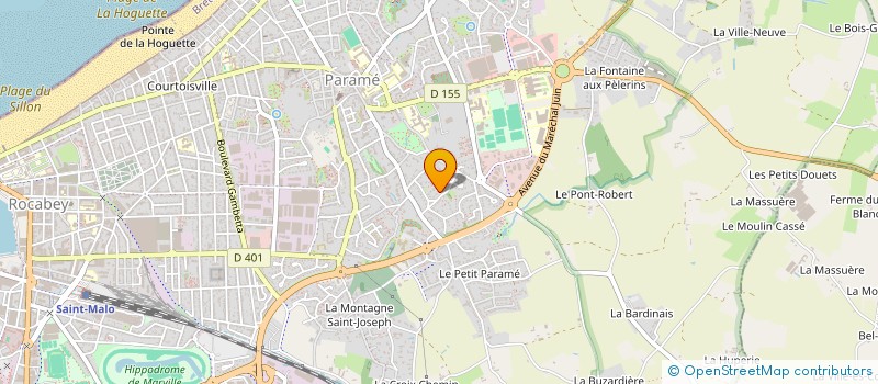 localisation de l'entreprise MONSIEUR JEAN PASQUIER à SAINT-MALO