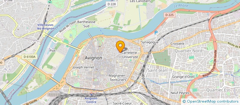 localisation de l'entreprise MONSIEUR JEAN PASTOR FRASQUET  AVIGNON