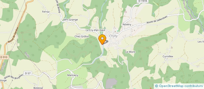 localisation de l'entreprise MONSIEUR JEAN PASTORE à CHILLY